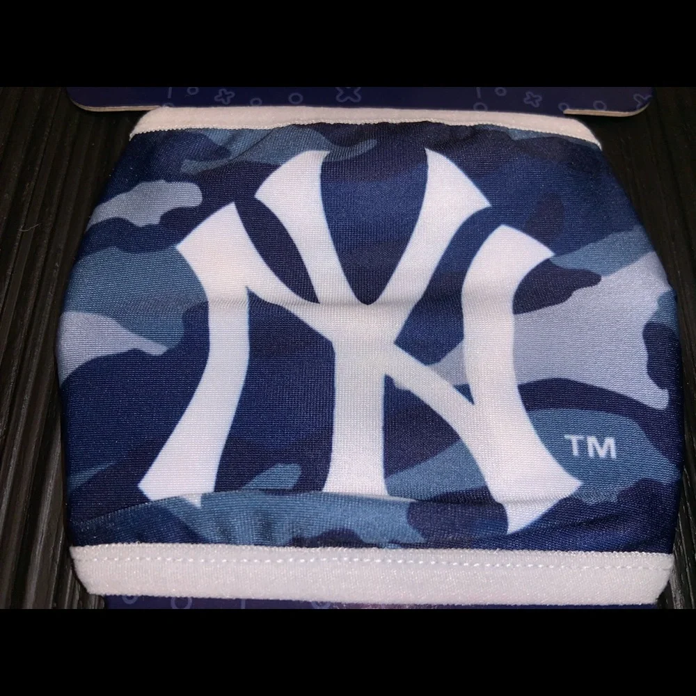 MLB NY NEW YORK YANKEES SM REUSABLE FACE MASKS